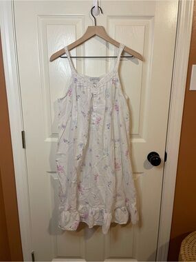Croft & Borrow Intimates Floral Cottagecore Nightgown Dress Size Medium